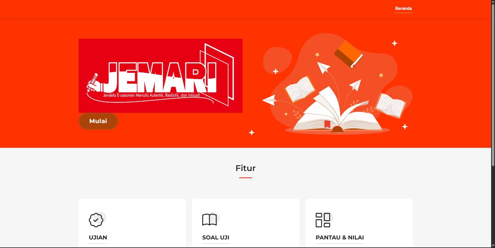 "JEMARI" Jendela E-asesmen Menulis Autentik, Realistik dan Inklusif