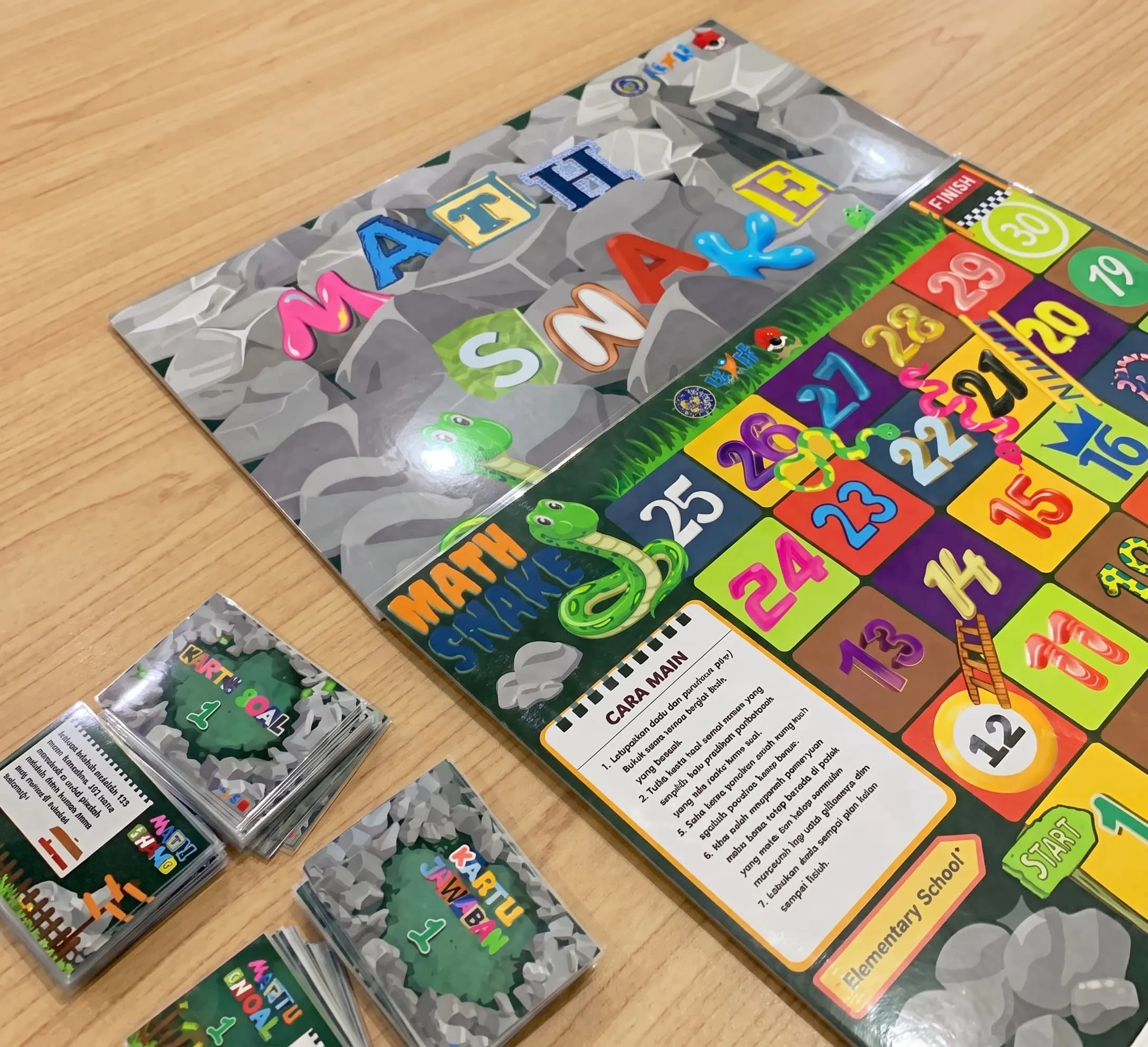MATH SNAKE: Alat Permainan Edukatif pada Materi Penjumlahan dan Pengurangan